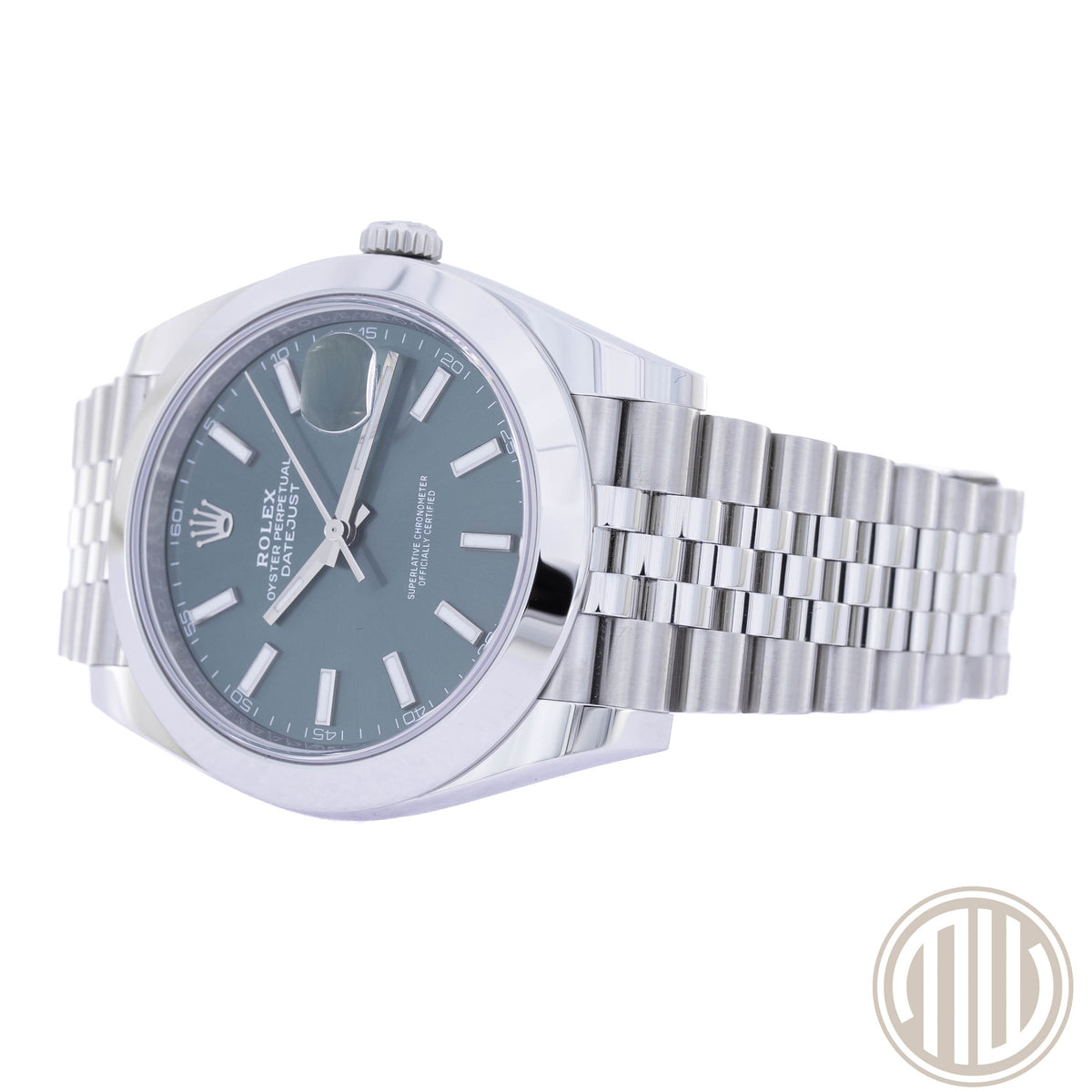 Rolex Datejust 41 Mint Green | Jubilee | New | Unworn | Box and Papers | 2025