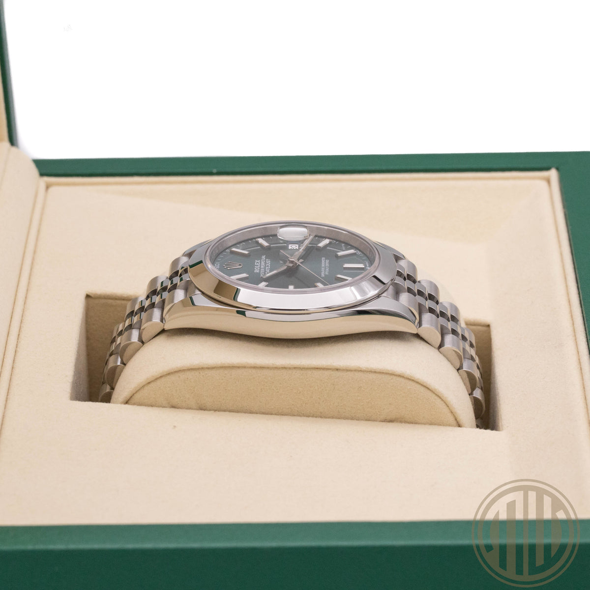 Rolex Datejust 41 Mint Green | Jubilee | New | Unworn | Box and Papers | 2025