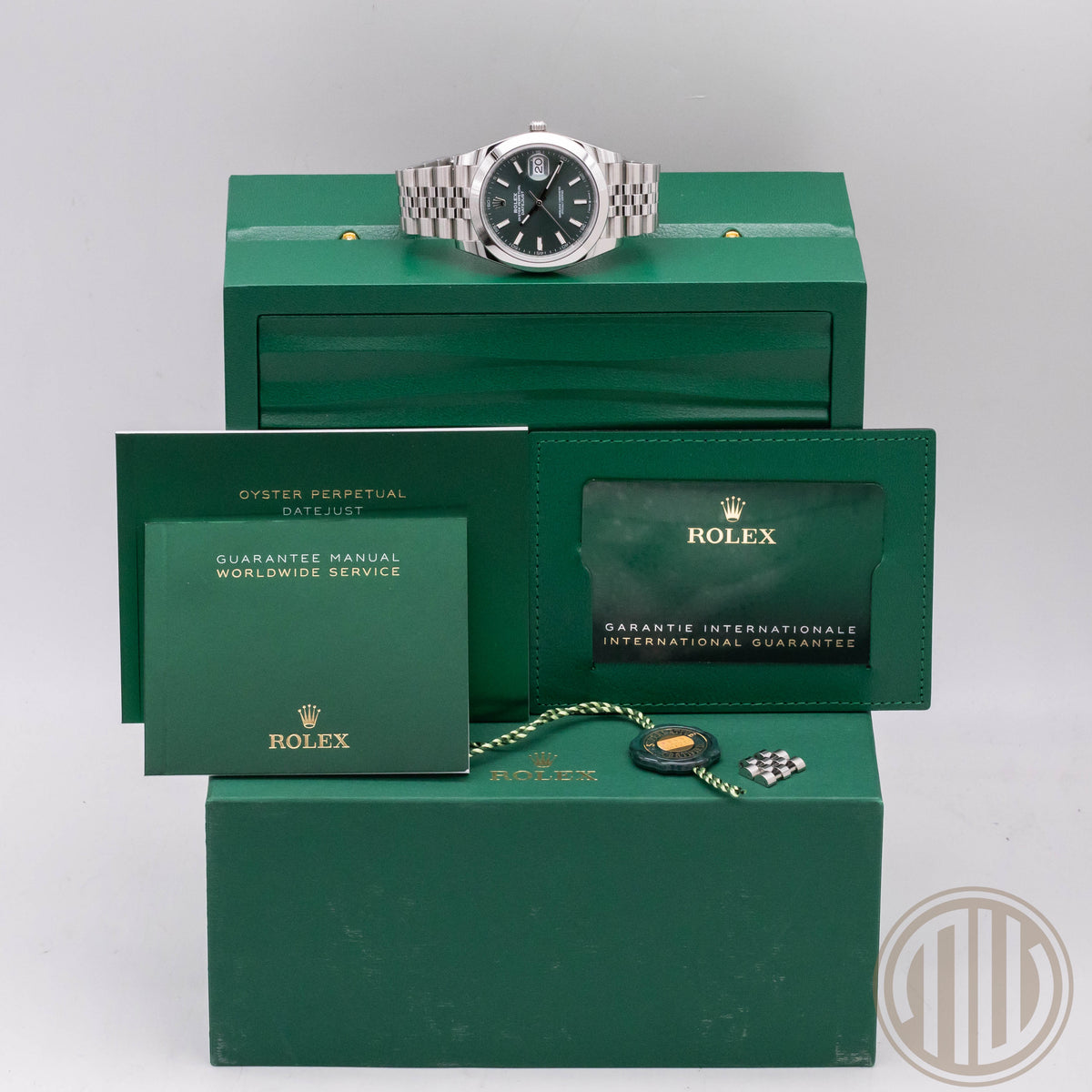 Rolex Datejust 41 Mint Green | Jubilee | New | Unworn | Box and Papers | 2025
