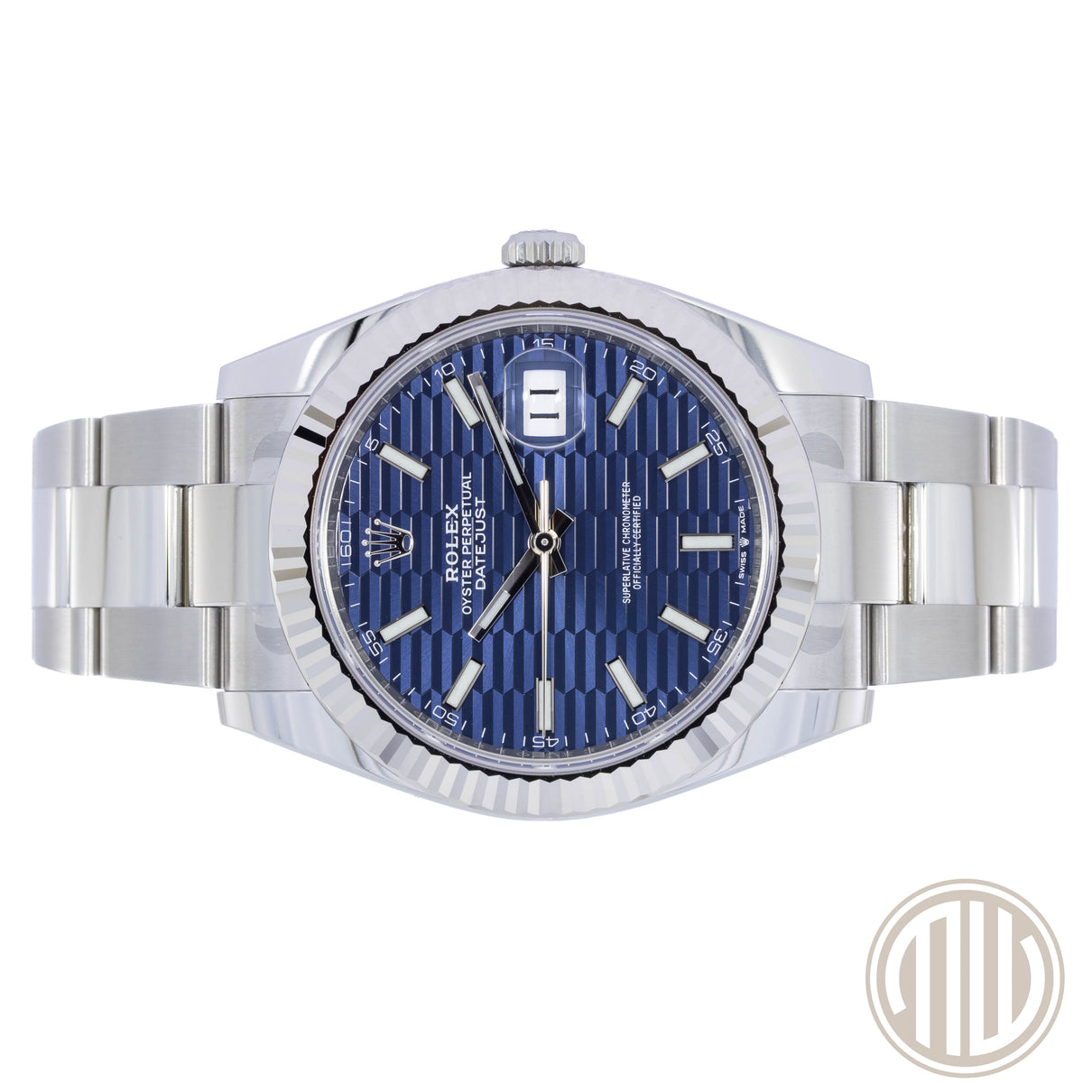 Rolex Datejust 41 Blue Motif Dial | New | Unworn | Box and Papers | 2023