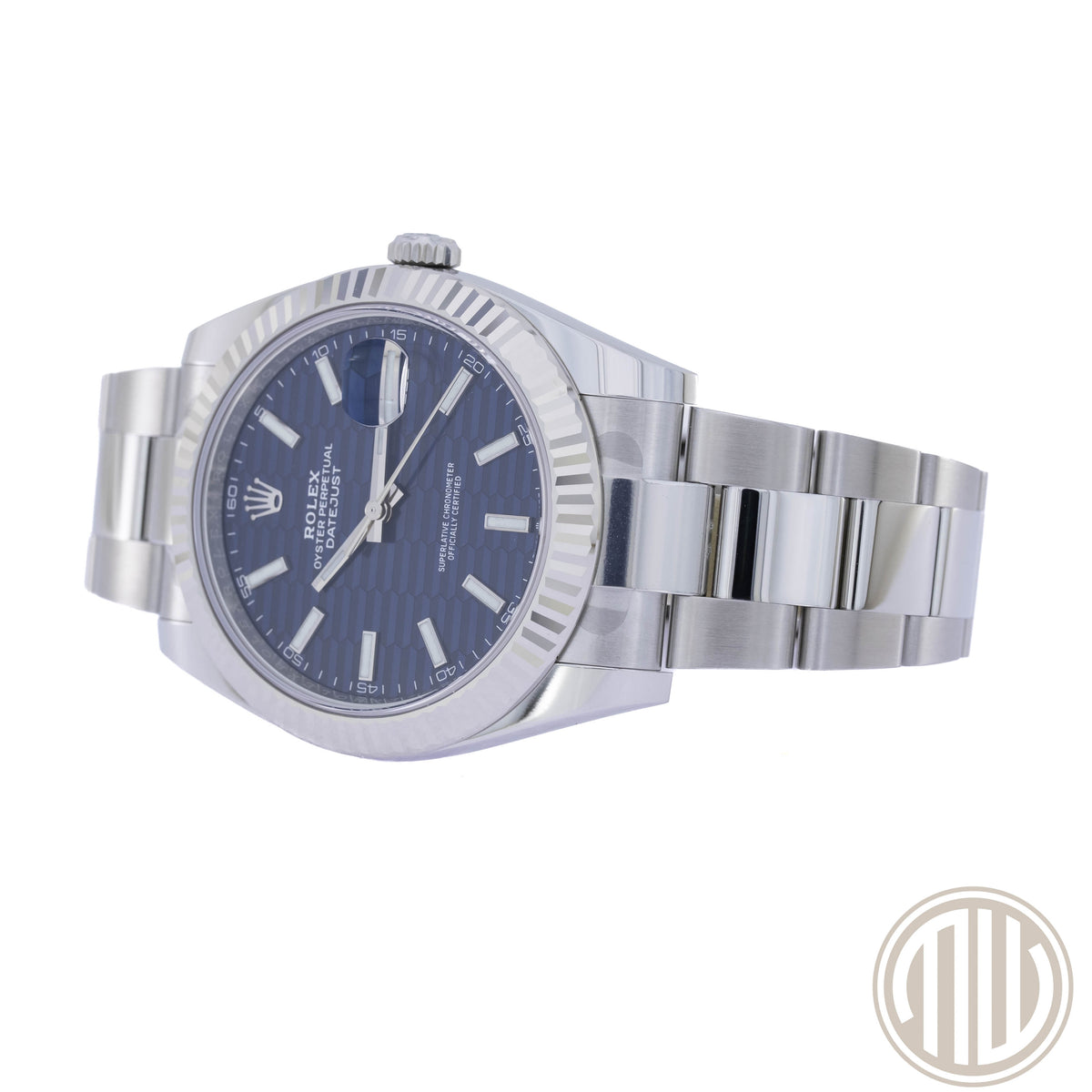 Rolex Datejust 41 Blue Motif Dial | New | Unworn | Box and Papers | 2023