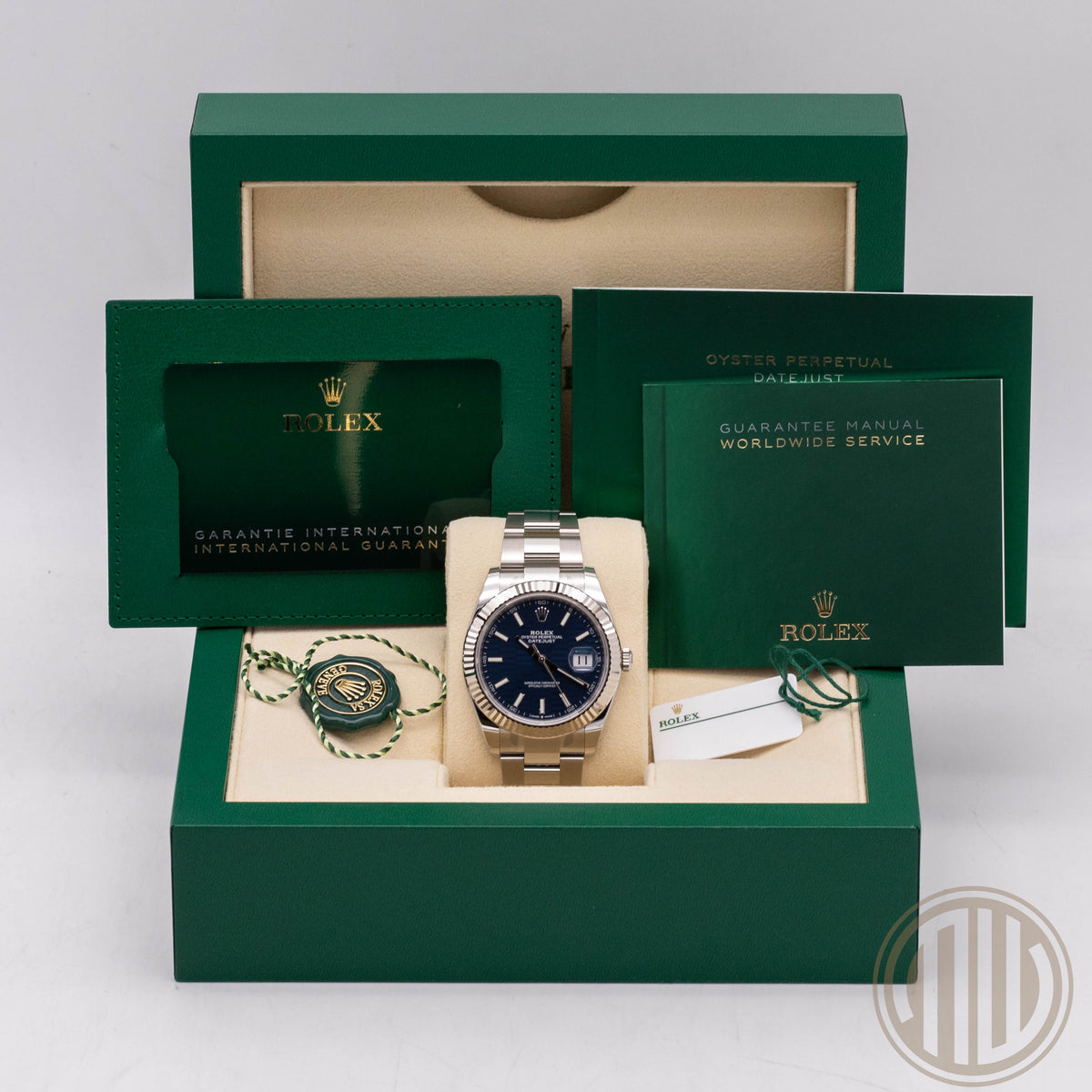 Rolex Datejust 41 Blue Motif Dial | New | Unworn | Box and Papers | 2023