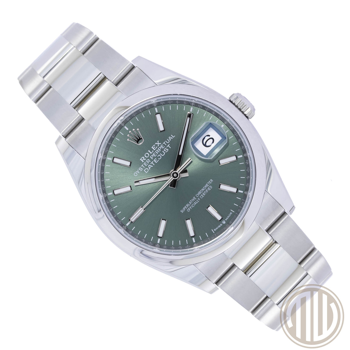 Rolex Datejust 36 Mint Green Dial | New | Unworn | Box and Papers | 2025