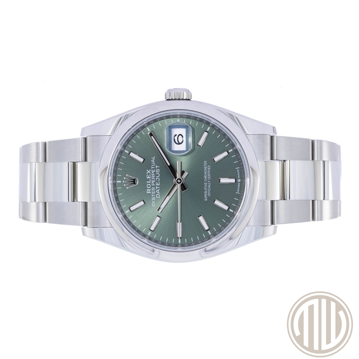 Rolex Datejust 36 Mint Green Dial | New | Unworn | Box and Papers | 2025