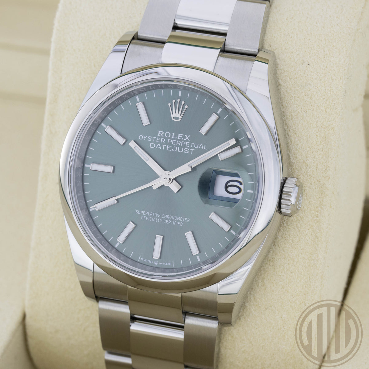 Rolex Datejust 36 Mint Green Dial | New | Unworn | Box and Papers | 2025