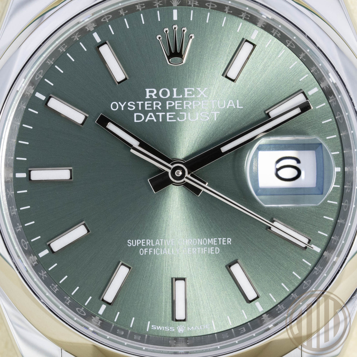 Rolex Datejust 36 Mint Green Dial | New | Unworn | Box and Papers | 2025