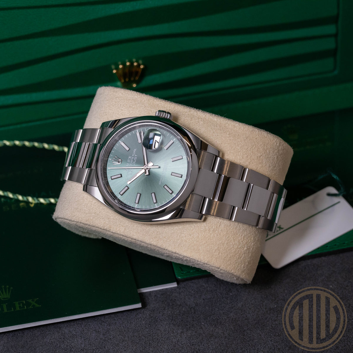 Rolex Datejust 36 Mint Green Dial | New | Unworn | Box and Papers | 2025