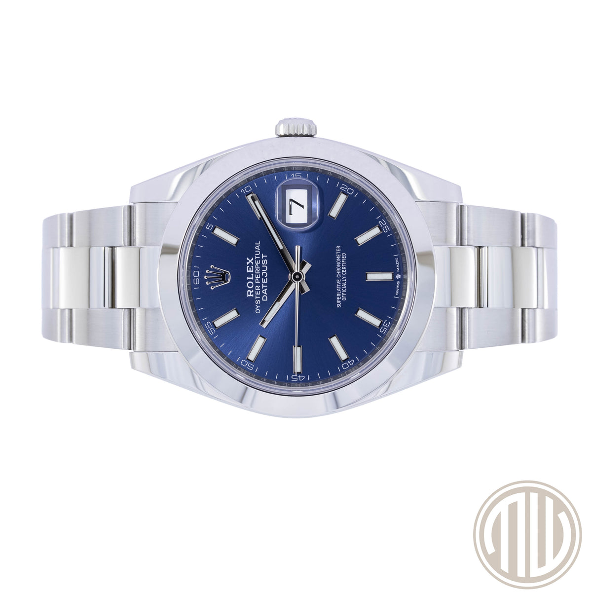 Rolex Datejust 41 Blue Dial | Oyster-Bracelet | Box and Papers | 2024 | 126300