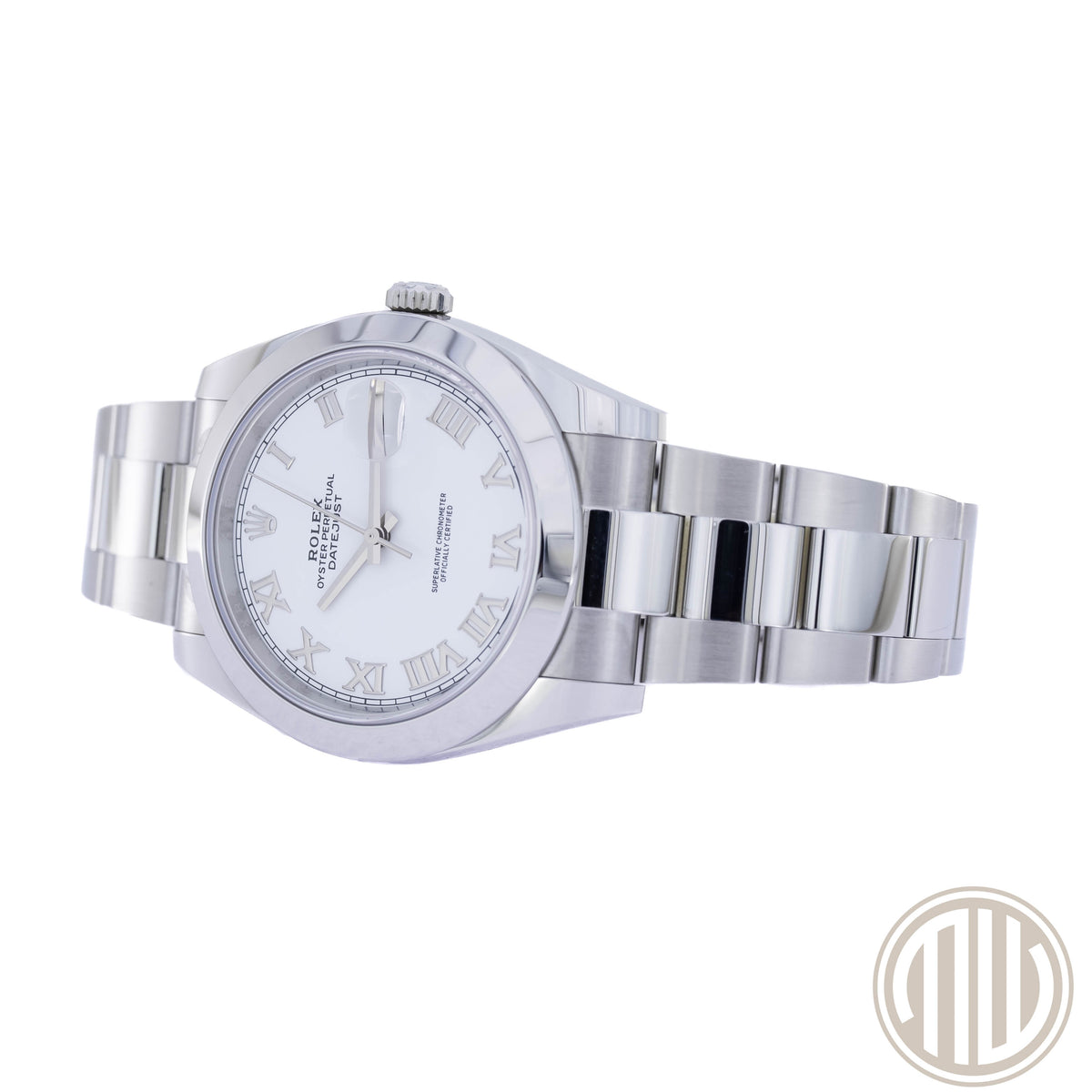 Rolex Datejust 41 White Roman Dial | New | Orig. Invoice | Lc100 | Fullset
