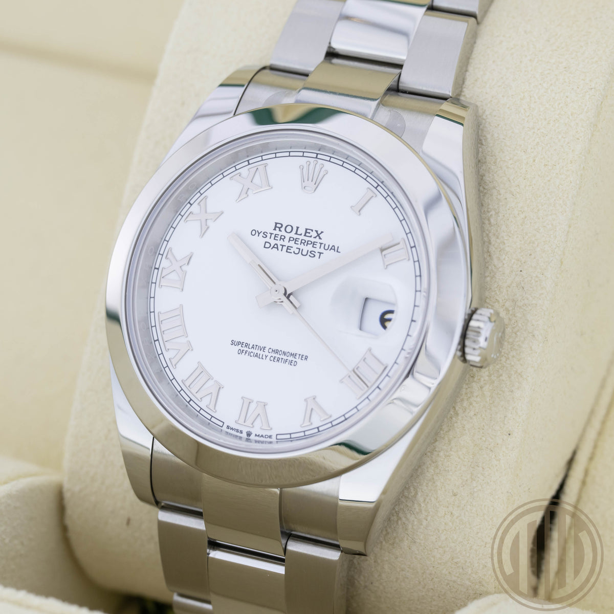 Rolex Datejust 41 White Roman Dial | New | Orig. Invoice | Lc100 | Fullset