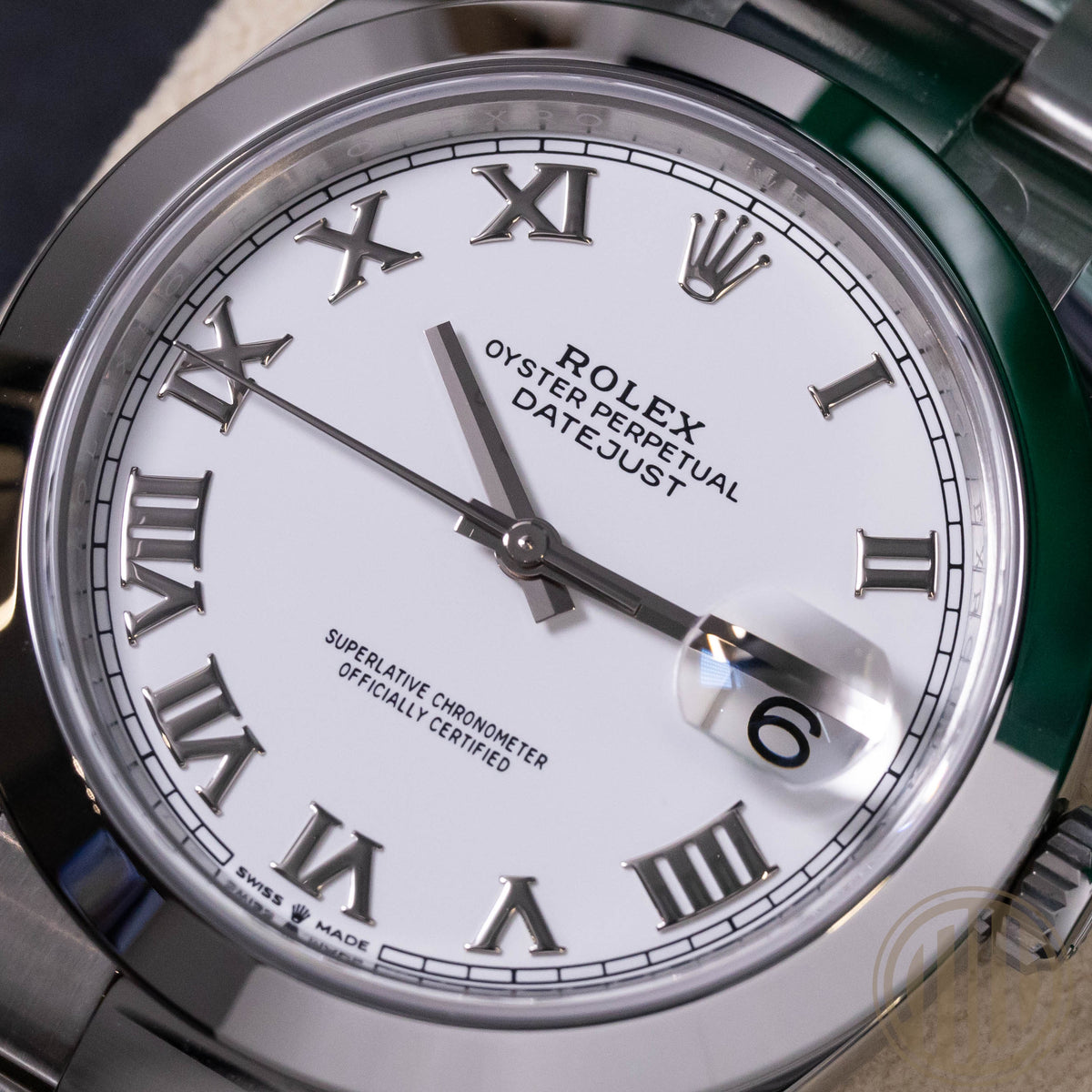 Rolex Datejust 41 White Roman Dial | New | Orig. Invoice | Lc100 | Fullset