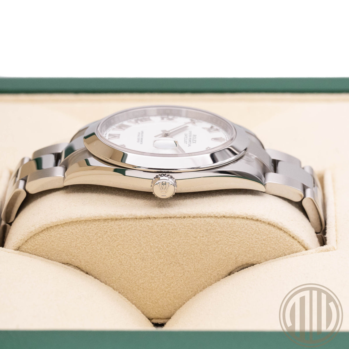 Rolex Datejust 41 White Roman Dial | New | Orig. Invoice | Lc100 | Fullset