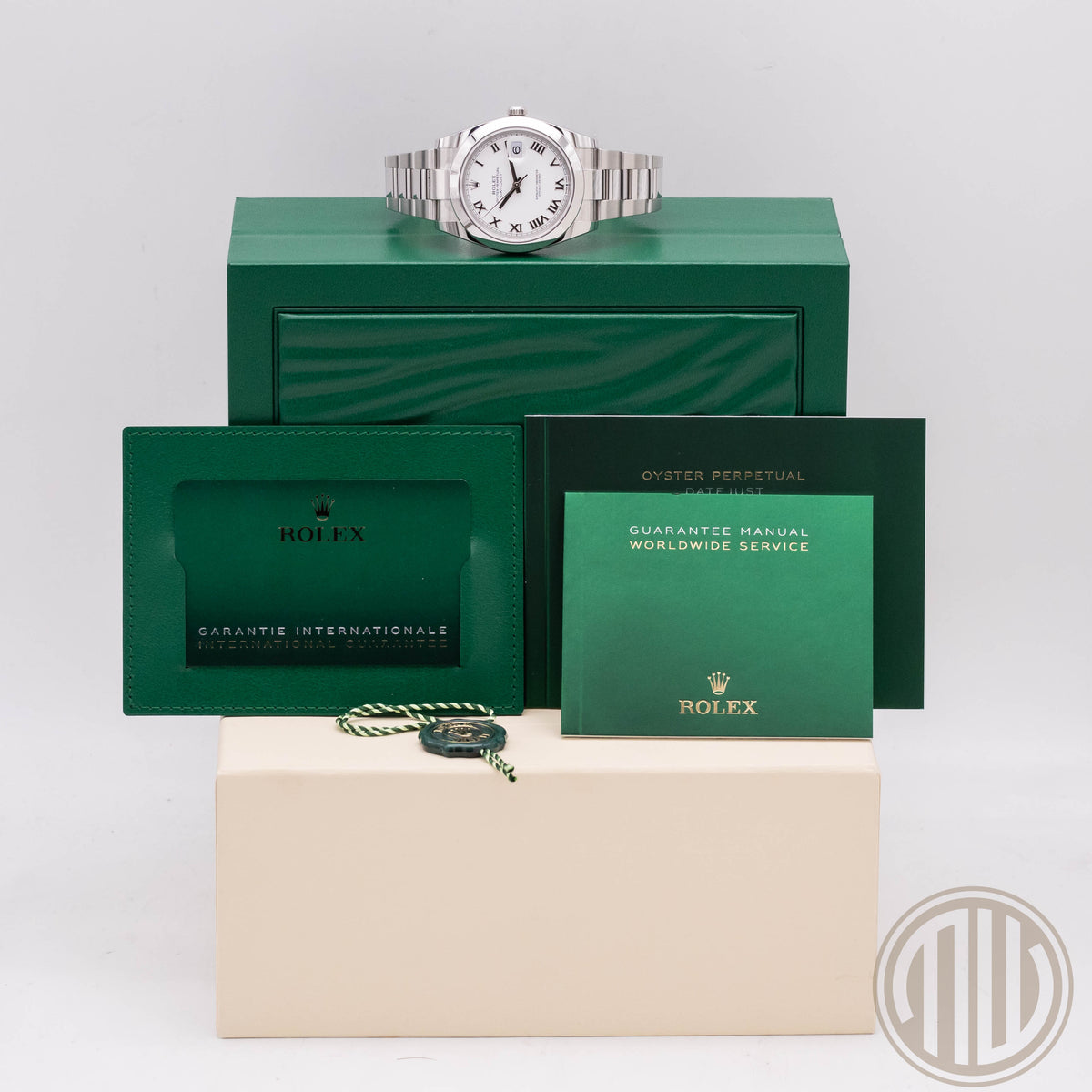 Rolex Datejust 41 White Roman Dial | New | Orig. Invoice | Lc100 | Fullset