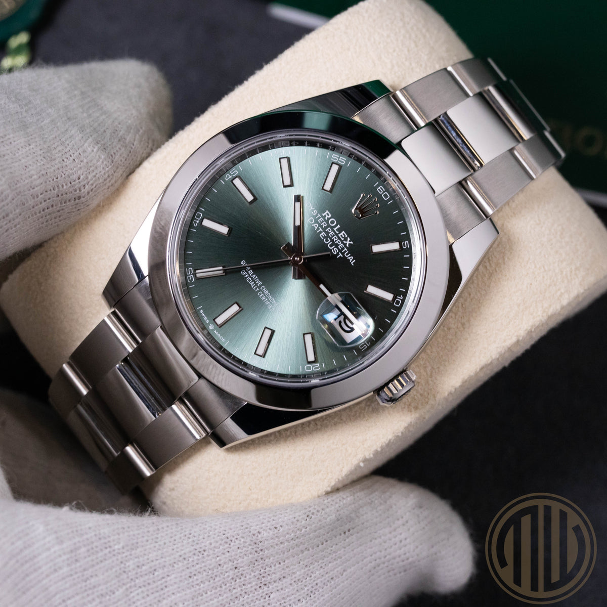 Rolex Datejust 41 NEW STICKERS | 2023 MINT GREEN | 126300
