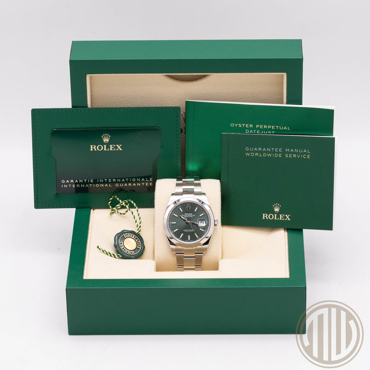 Rolex Datejust 41 NEW STICKERS | 2023 MINT GREEN | 126300