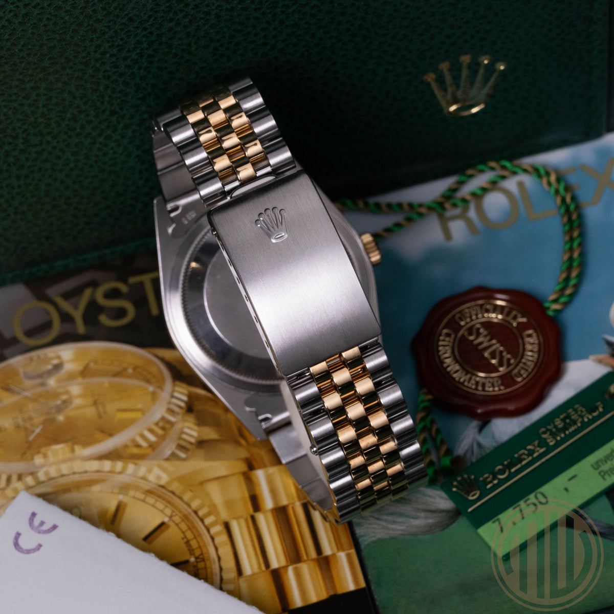 Rolex Datejust 36 Bicolor | Lc100 | White Roman Dial | Fullset | 1997 | 16233