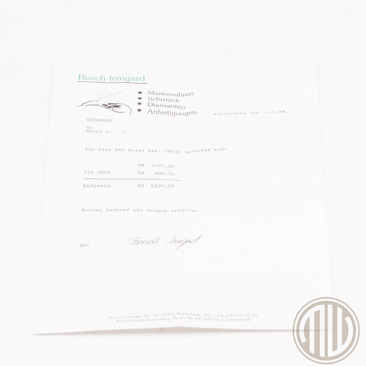 Rolex Datejust 36 Bicolor | Lc100 | White Roman Dial | Fullset | 1997 | 16233