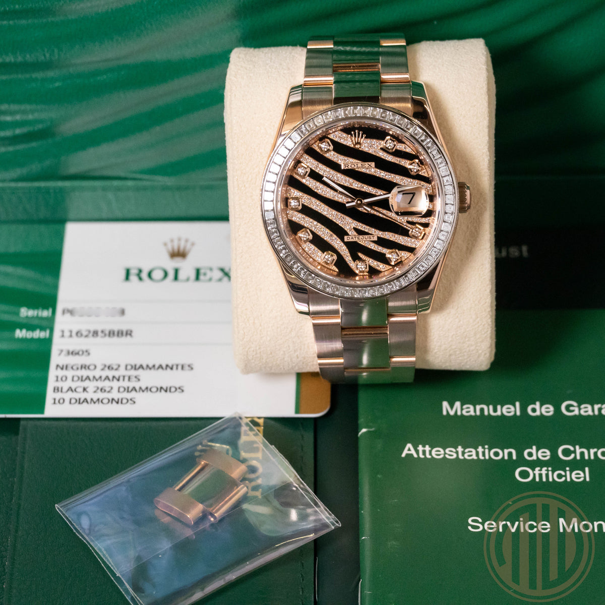 Rolex Datejust Zebra | Factory Setting | Orig.Invoice | Box and Papers
