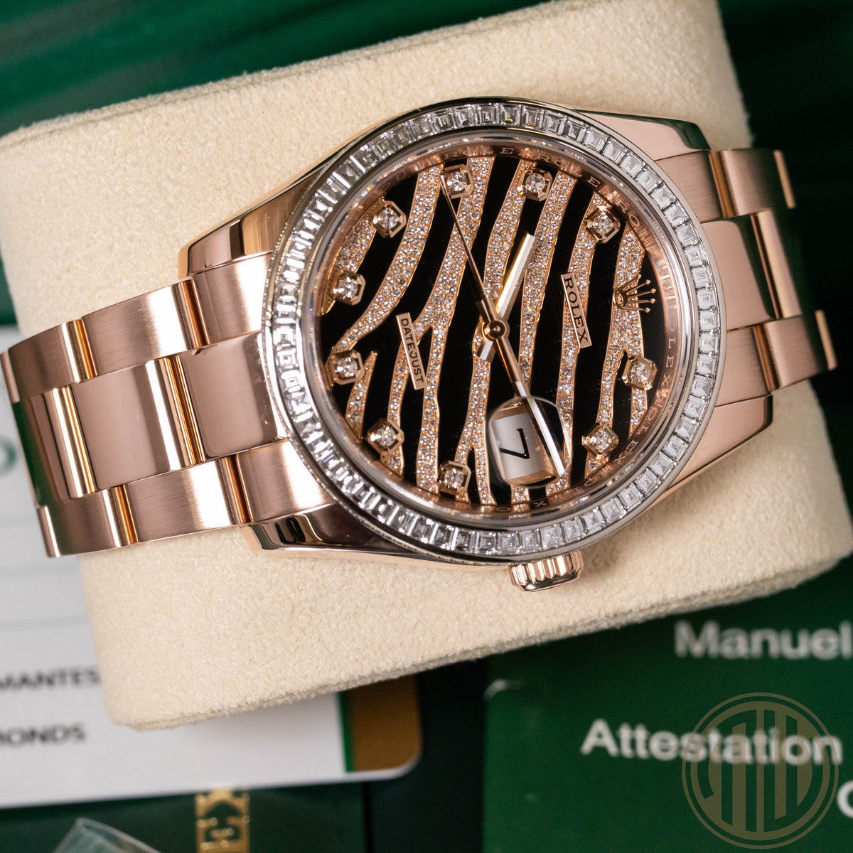 Rolex Datejust Zebra | Factory Setting | Orig.Invoice | Box and Papers