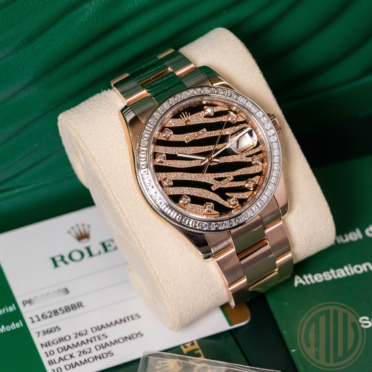 Rolex Datejust Zebra | Factory Setting | Orig.Invoice | Box and Papers