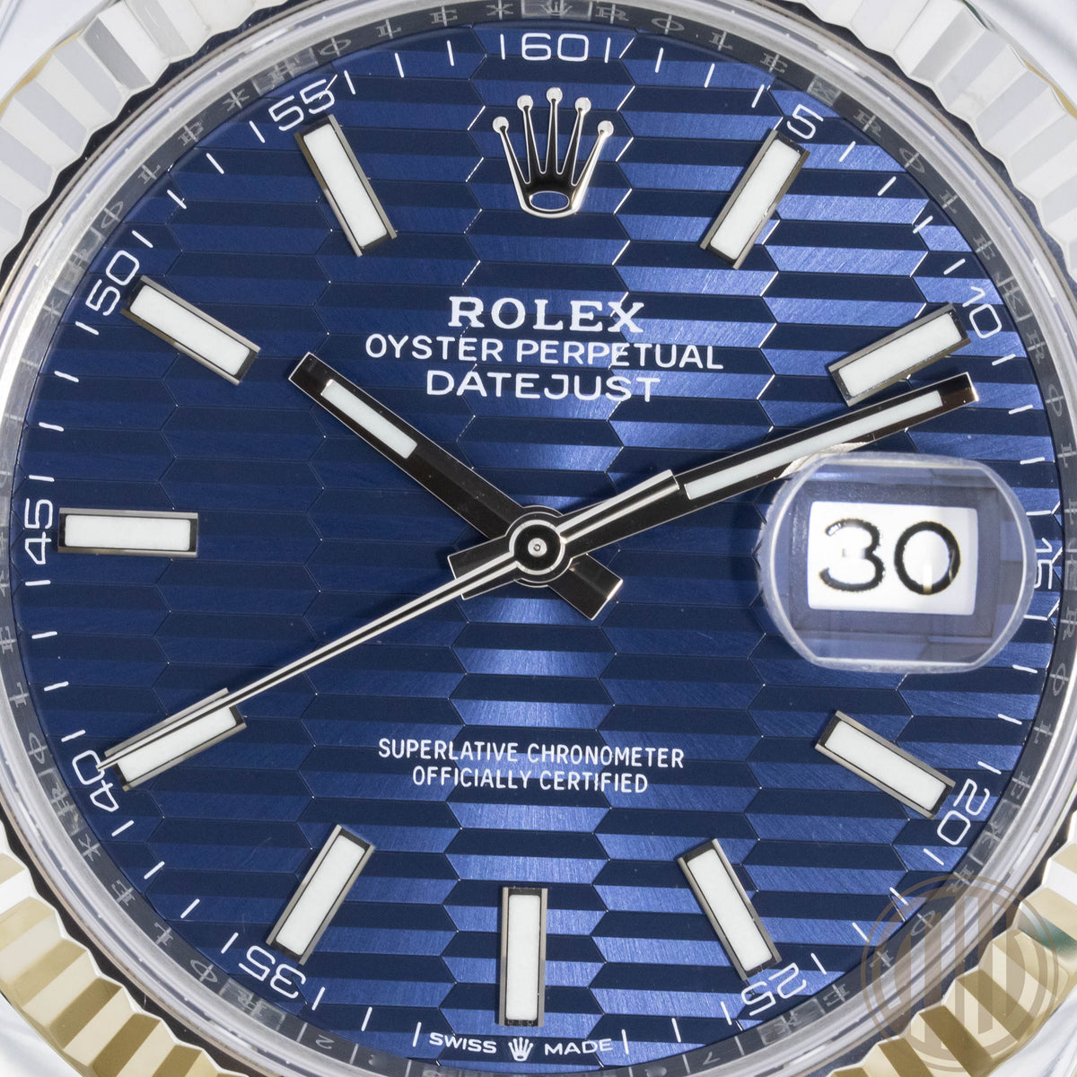 Rolex Datejust Blue Motiv Dial | Stainless-Steel | Box and Papers | 2023