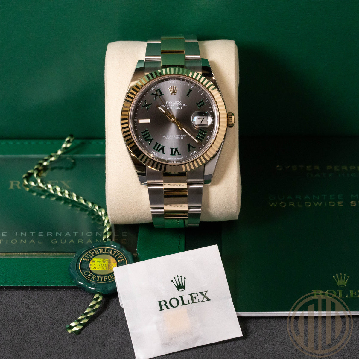 Rolex Datejust Bicolor | Wimbledon Dial | Like New | Box and Papers | 2026