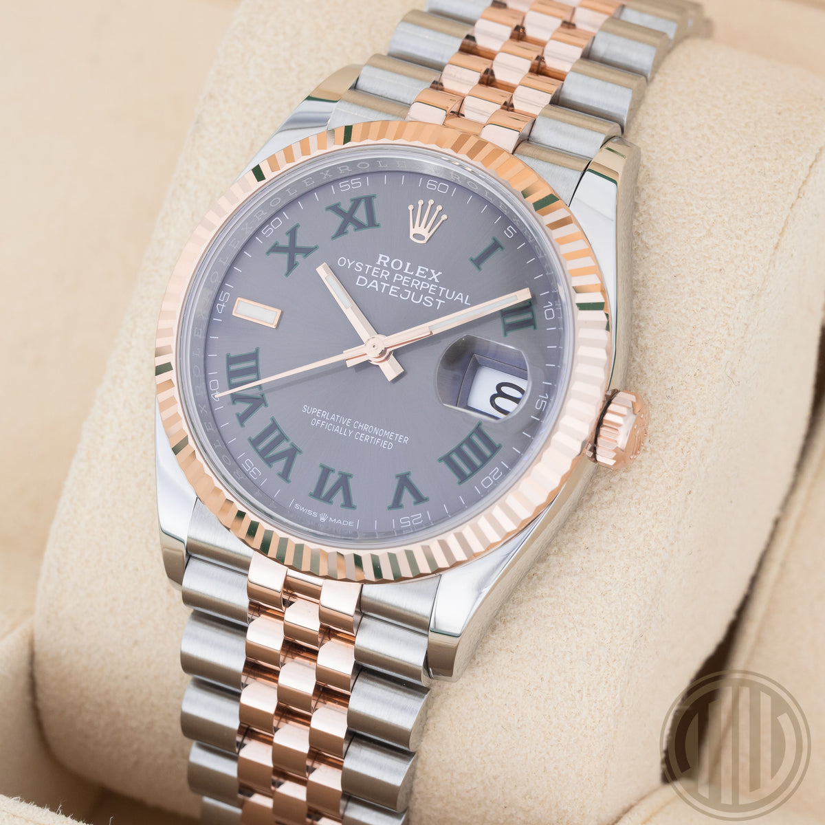 Rolex Datejust 36 Wimbledon Dial | Bicolor | Box and Papers | 2023 | 126231