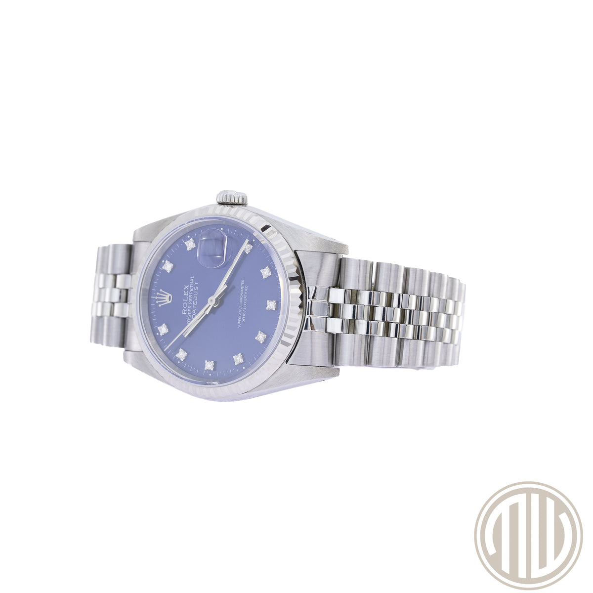 Rolex Datejust 36 Blue Diamond Dial | Jubilee | R-Series | Year: 1989