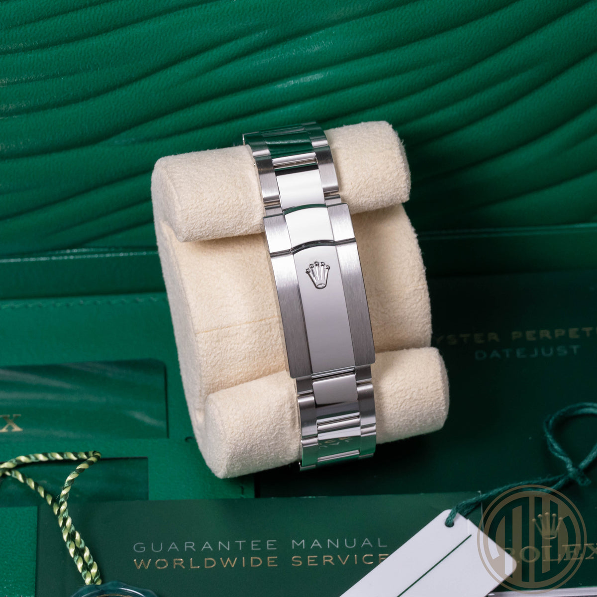 Rolex Datejust 36 Palm Motiv Dial | Whitegold Bezel | Box and Papers | 2023