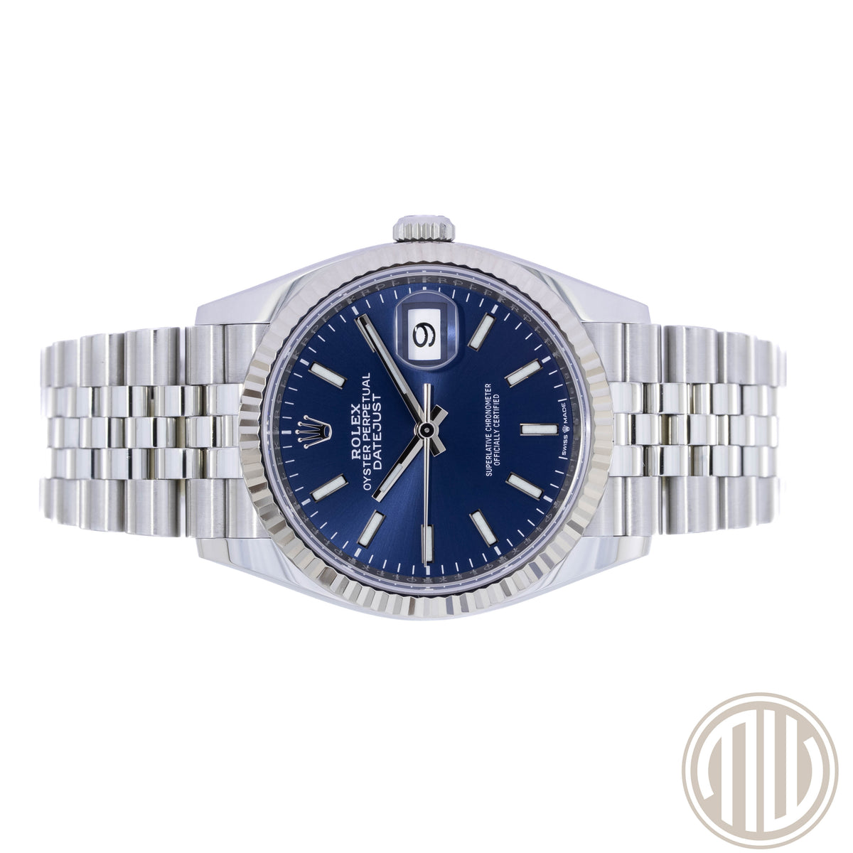 Rolex Datejust 36 Orig.Invoice | Jubilee | Lc100 | Box and Papers | 2022