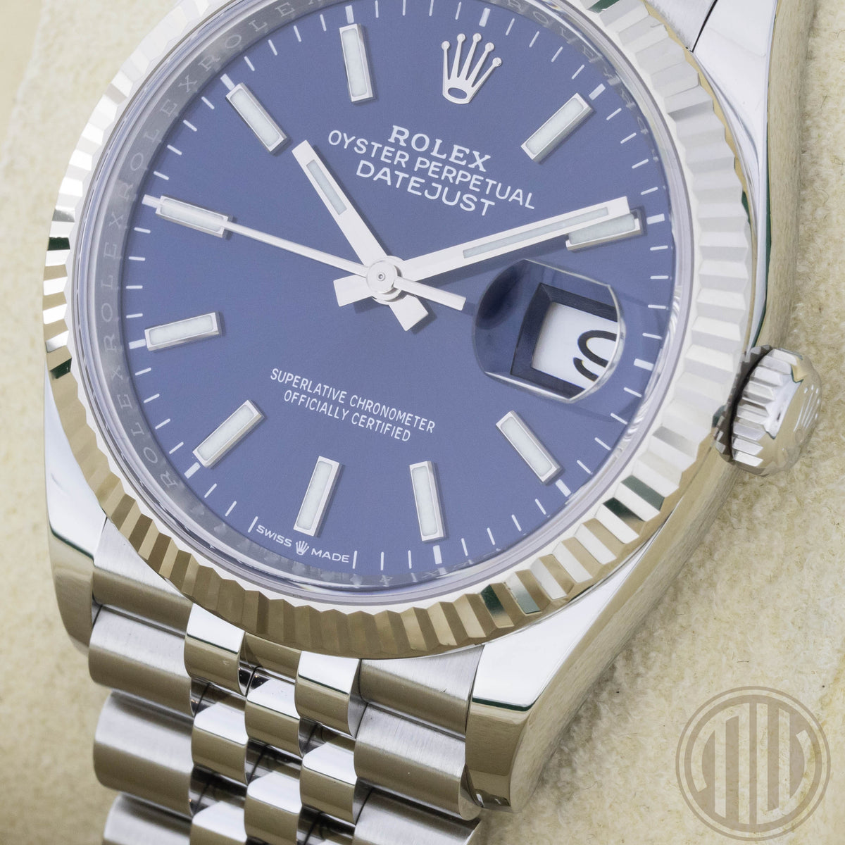 Rolex Datejust 36 Orig.Invoice | Jubilee | Lc100 | Box and Papers | 2022