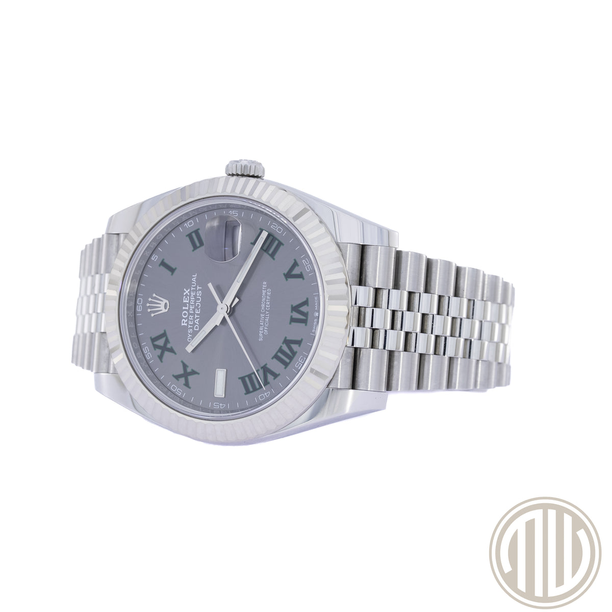 Rolex Datejust 41 Wimbledon | Jubilee | Box and Papers | 2022 | 126334