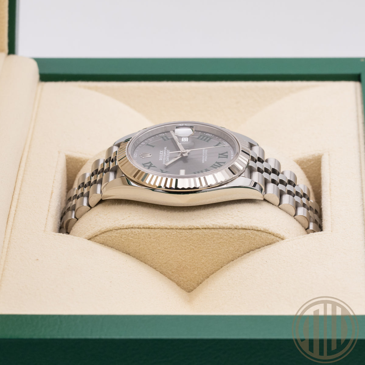 Rolex Datejust 41 Wimbledon | Jubilee | Box and Papers | 2022 | 126334