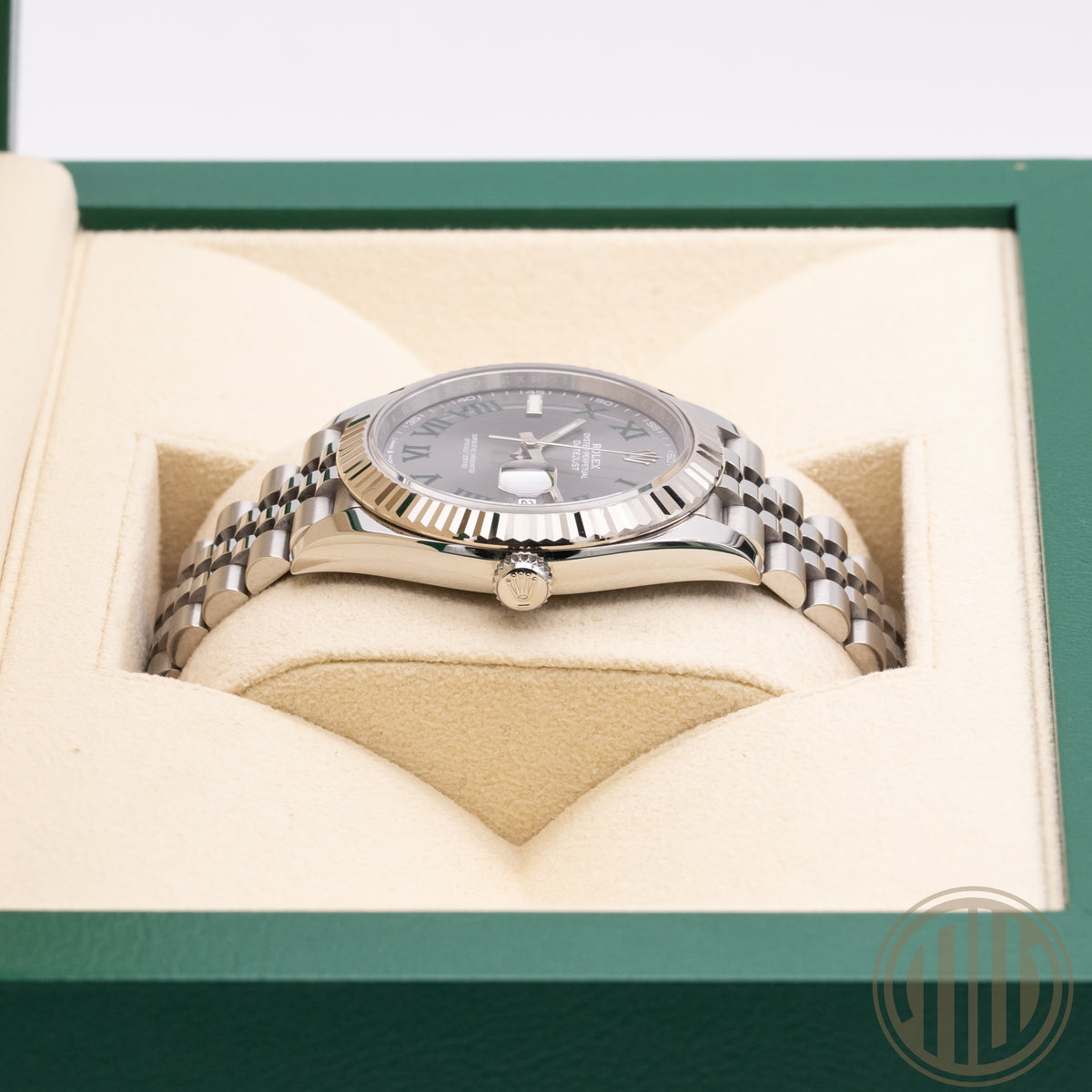 Rolex Datejust 41 Wimbledon | Jubilee | Box and Papers | 2022 | 126334