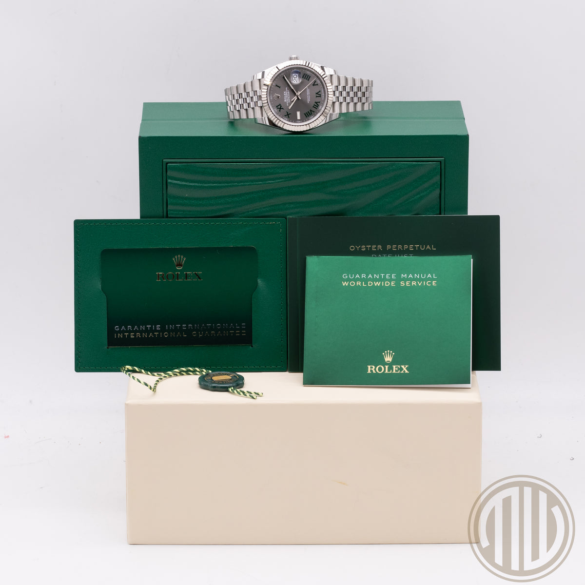 Rolex Datejust 41 Wimbledon | Jubilee | Box and Papers | 2022 | 126334