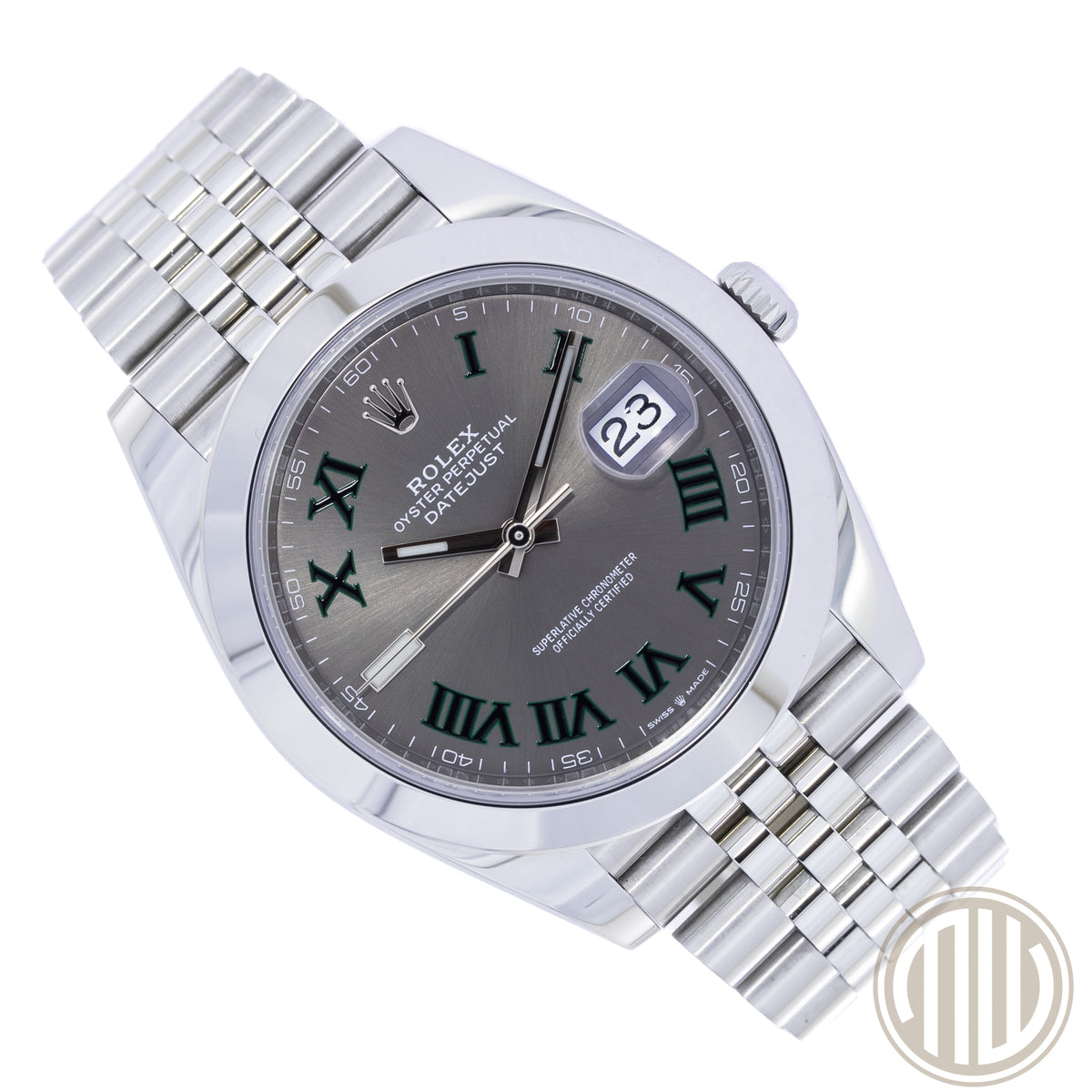 Rolex Datejust 41 Wimbledon | Jubilee Bracelet | Box and Papers | 2021 | 126300