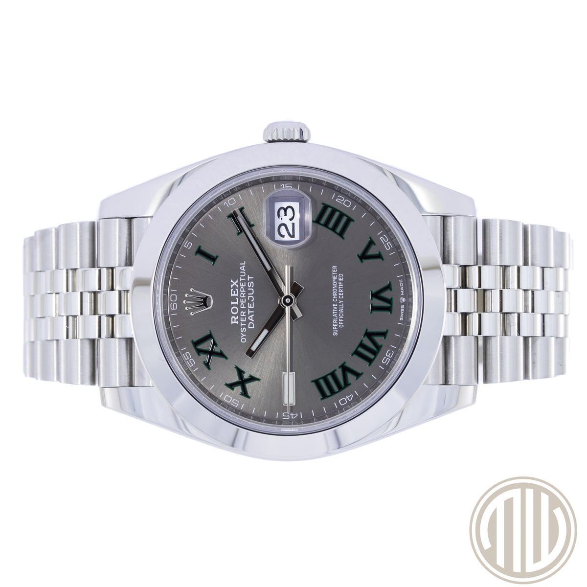 Rolex Datejust 41 Wimbledon | Jubilee Bracelet | Box and Papers | 2021 | 126300