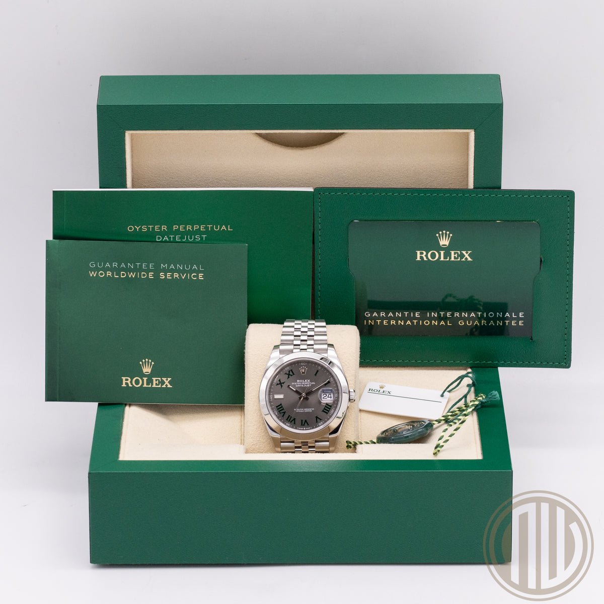 Rolex Datejust 41 Wimbledon | Jubilee Bracelet | Box and Papers | 2021 | 126300