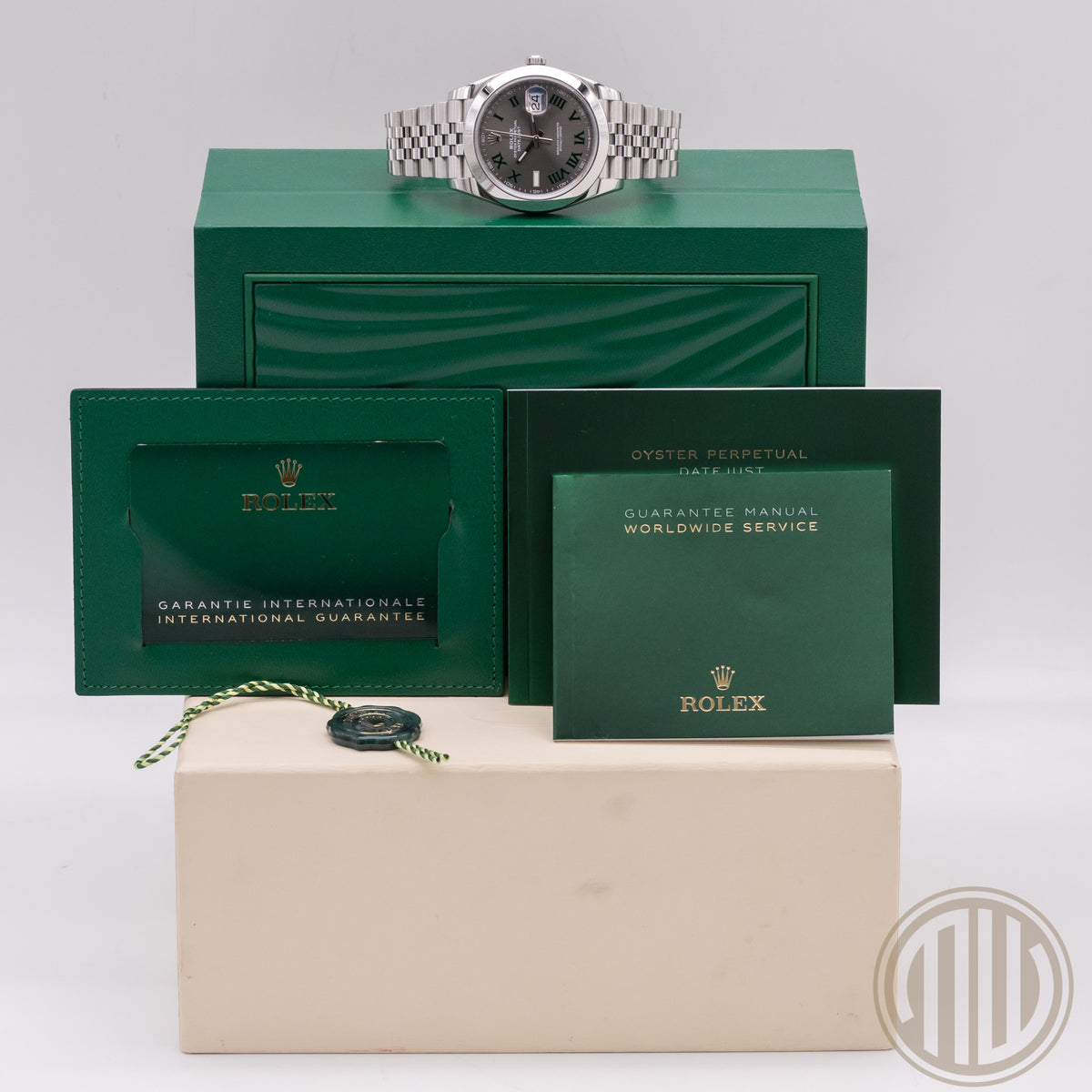 Rolex Datejust 41 Wimbledon | Jubilee Bracelet | Box and Papers | 2021 | 126300