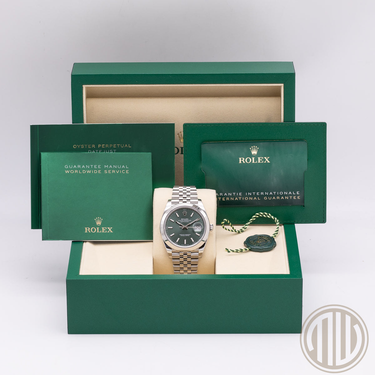 Rolex Datejust 41 New | Mint Green Dial | Box and Papers | 2025 | 126300