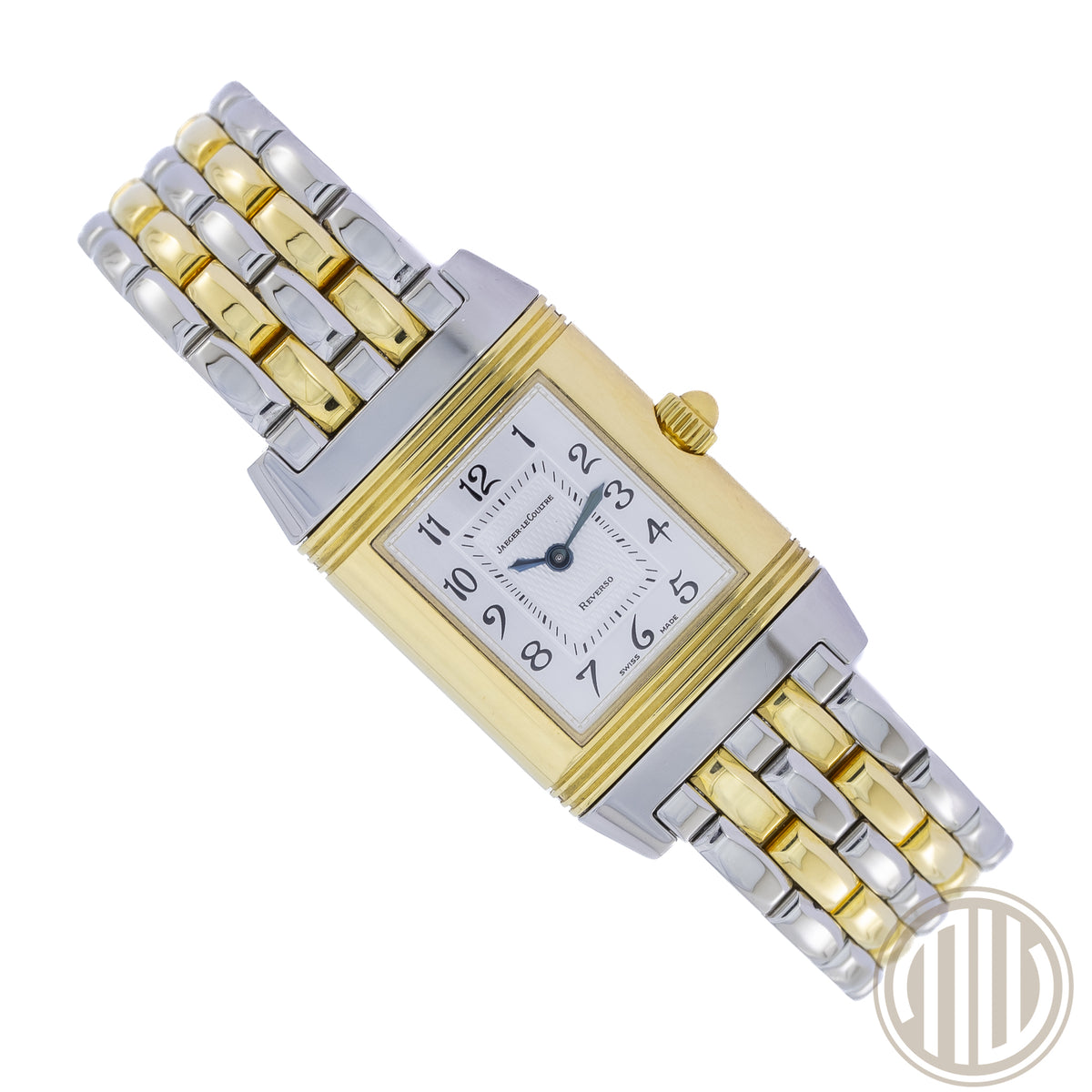 Jaeger-LeCoultre Reverso Duetto Diamond Perlmutt Dial | Bicolor | Box and Papers | 1997