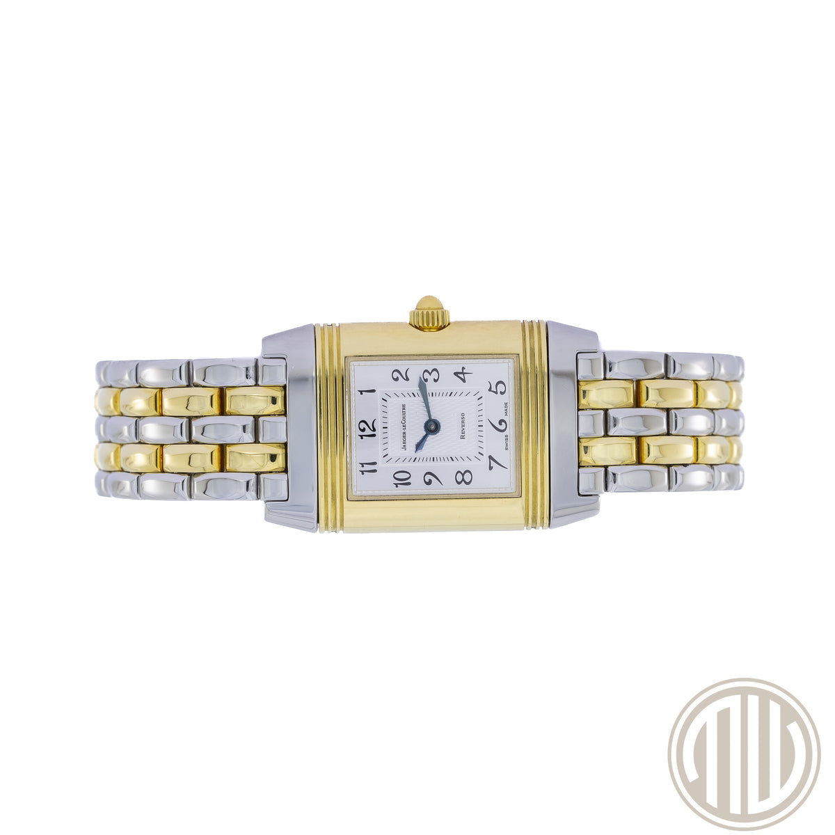 Jaeger-LeCoultre Reverso Duetto Diamond Perlmutt Dial | Bicolor | Box and Papers | 1997