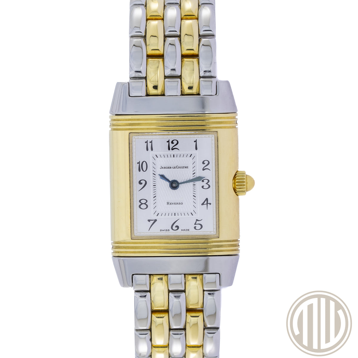 Jaeger-LeCoultre Reverso Duetto Diamond Perlmutt Dial | Bicolor | Box and Papers | 1997