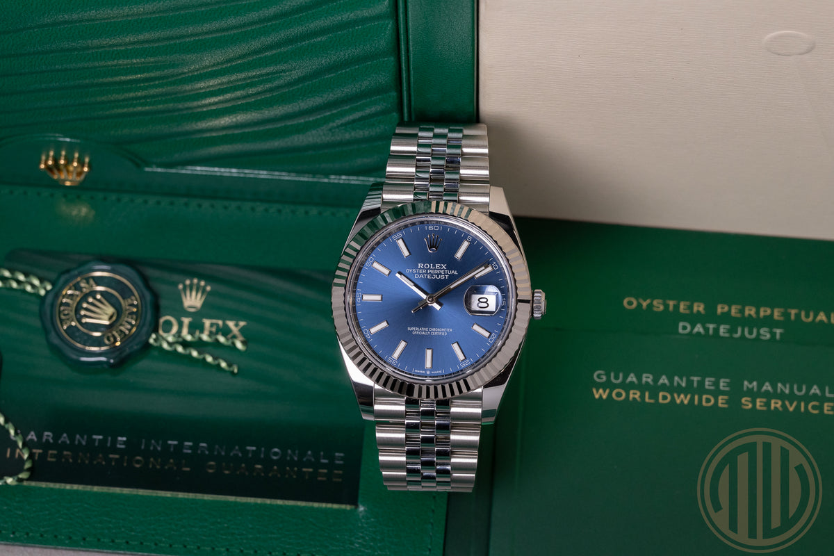 Rolex Datejust 41 Blue Dial | New | Lc100 | Orig. Invoice | Fullset | 2025