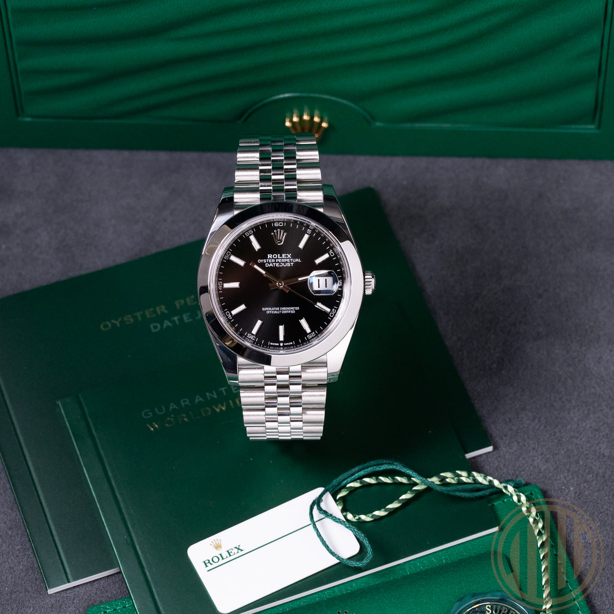 Rolex Datejust 41 Jubilee | Orig.Invoice | Lc100 | Box and Papers | 2021
