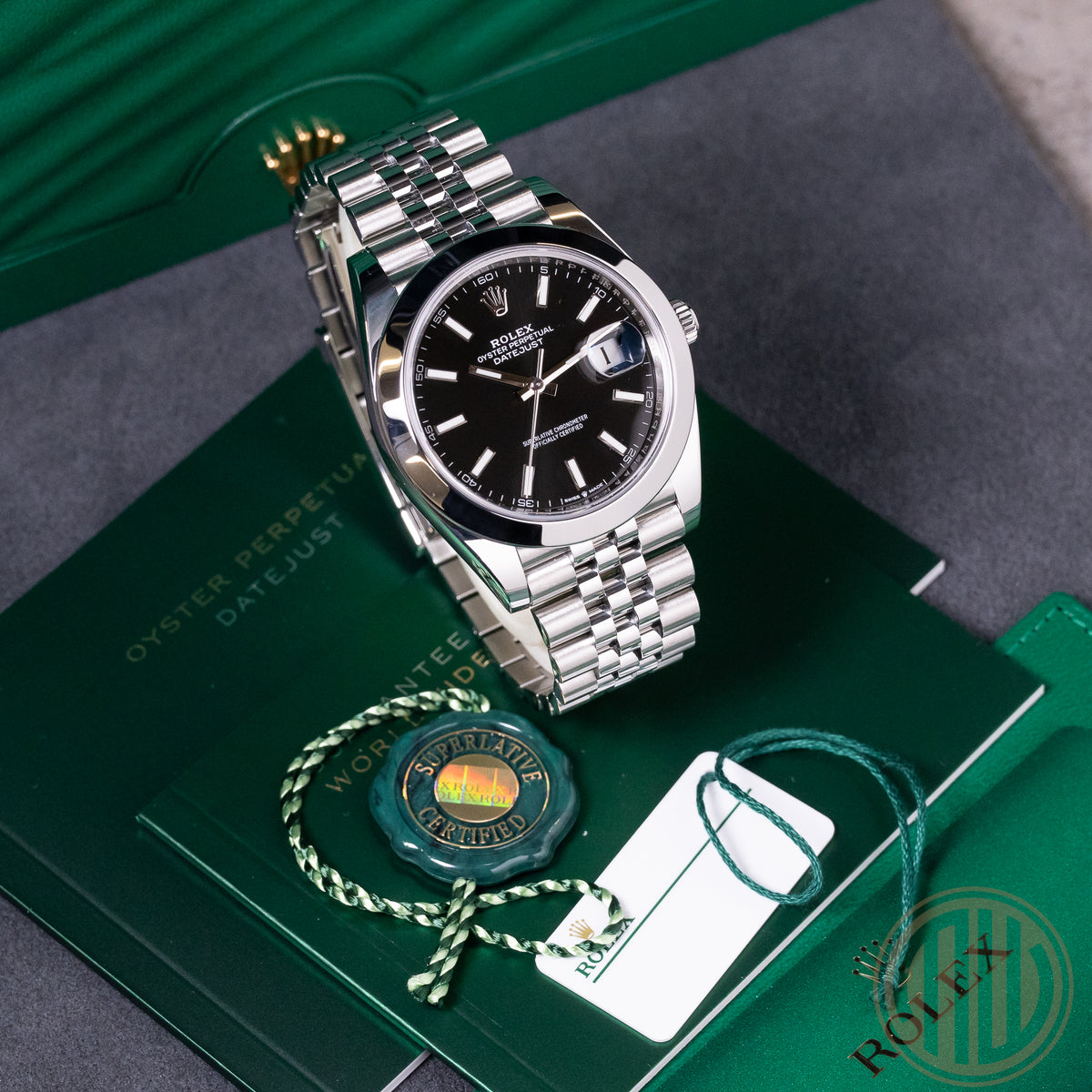Rolex Datejust 41 Jubilee | Orig.Invoice | Lc100 | Box and Papers | 2021