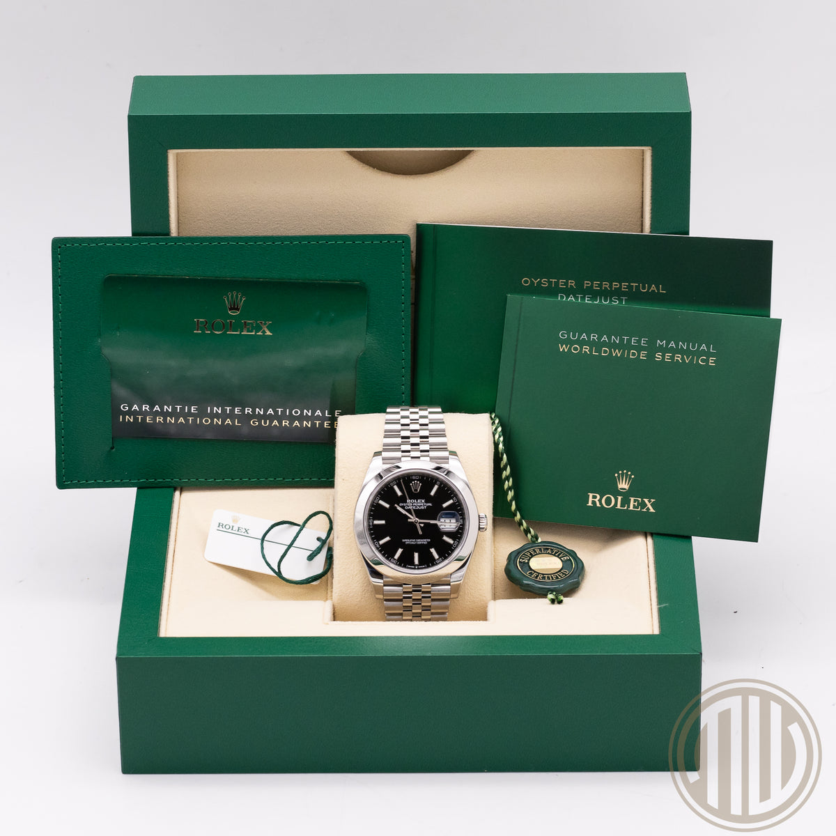 Rolex Datejust 41 Jubilee | Orig.Invoice | Lc100 | Box and Papers | 2021