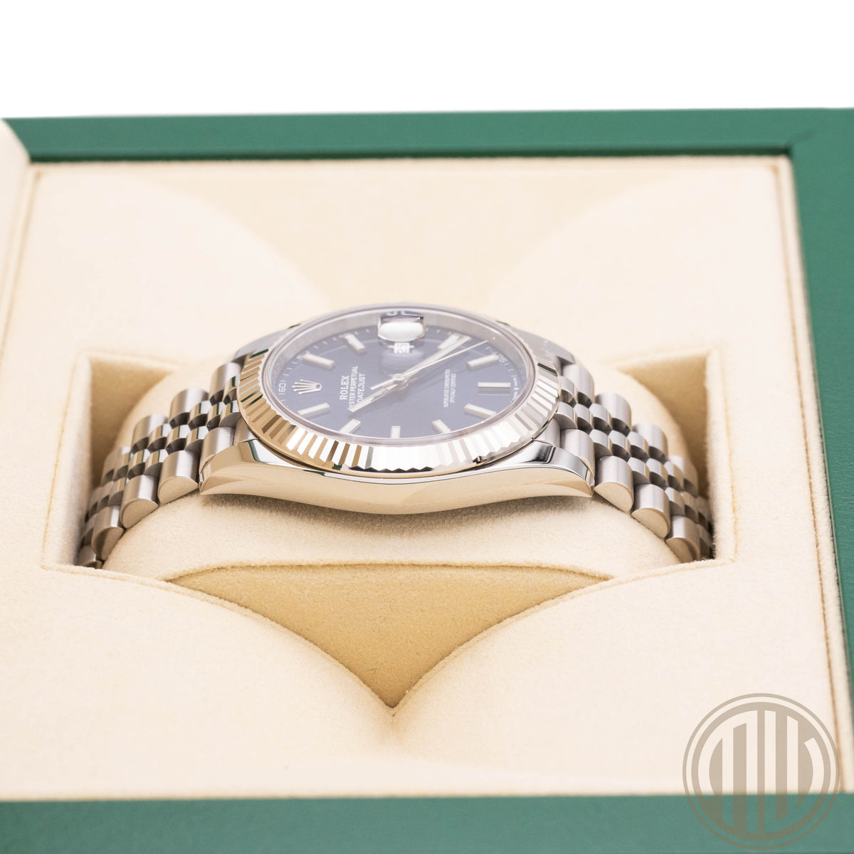 Rolex Datejust 41 Blue Dial | Lc 100 | Orig. Invoice | Box and Papers | 2020