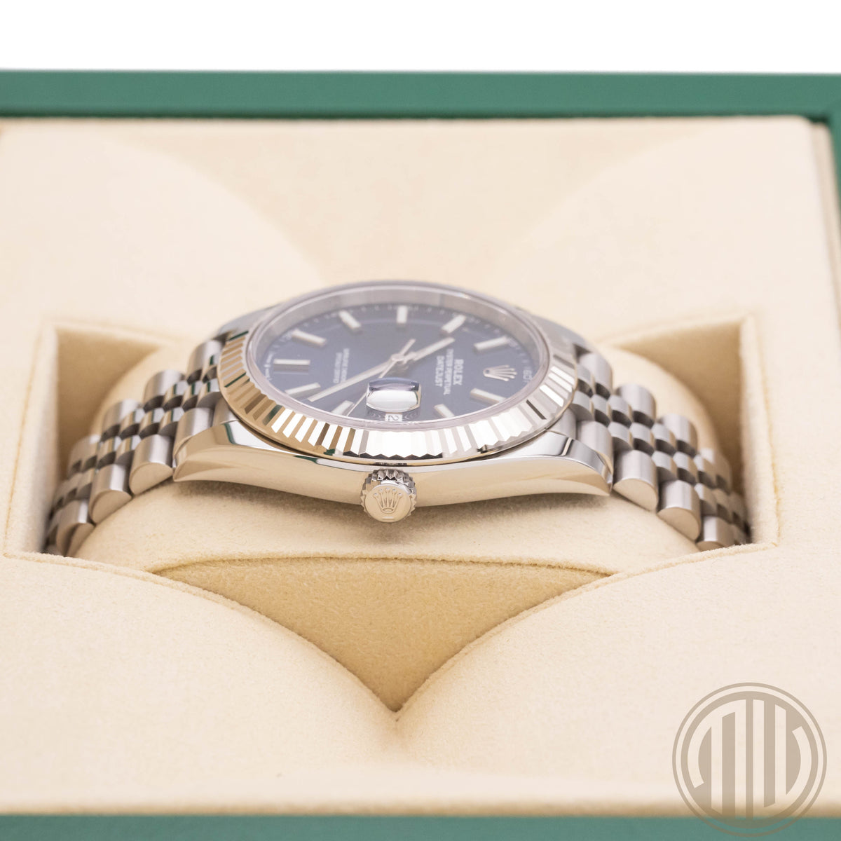 Rolex Datejust 41 Blue Dial | Lc 100 | Orig. Invoice | Box and Papers | 2020