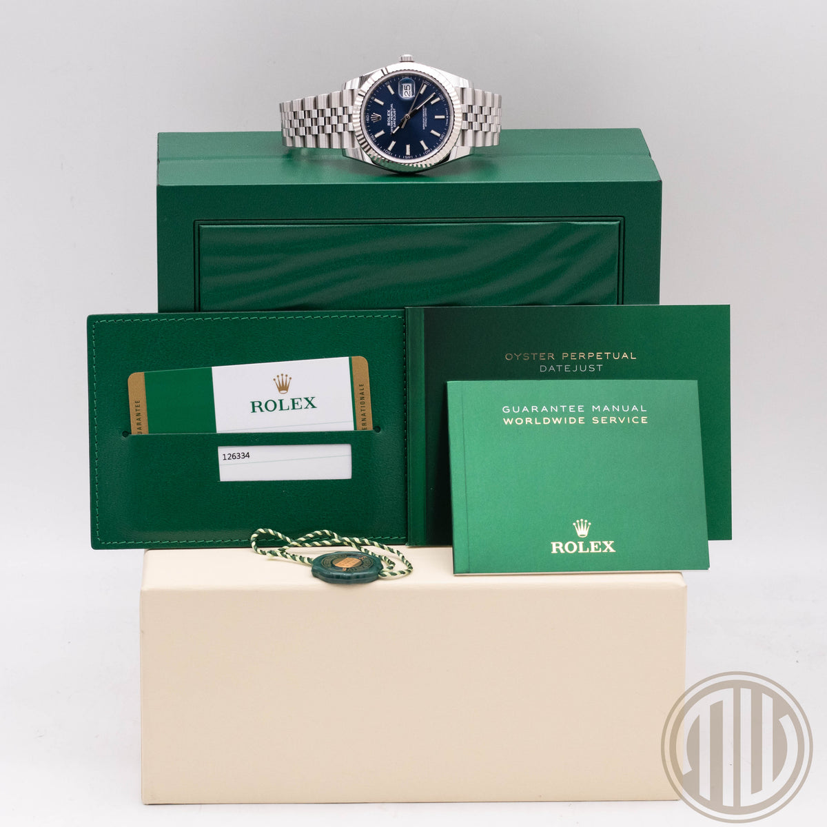 Rolex Datejust 41 Blue Dial | Lc 100 | Orig. Invoice | Box and Papers | 2020